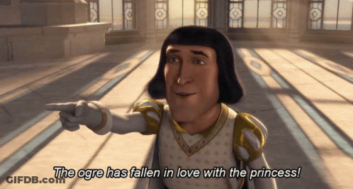 Ogre Falling In Love With Princess GIF