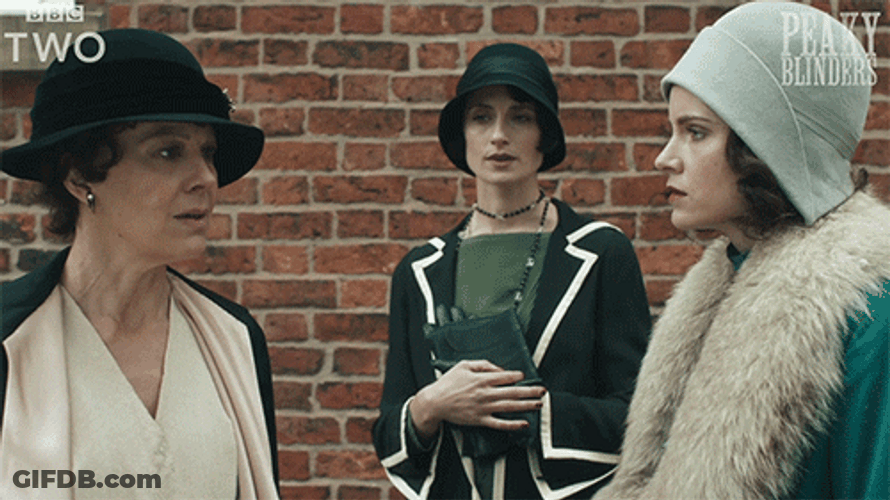 Oh Behave Helen McCrory Peaky Blinders GIF