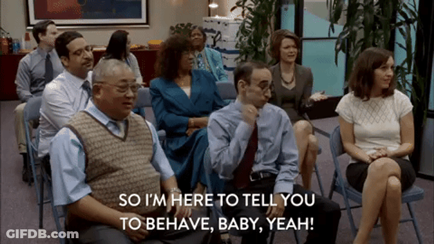 Oh Behave Office Employees Workaholics GIF