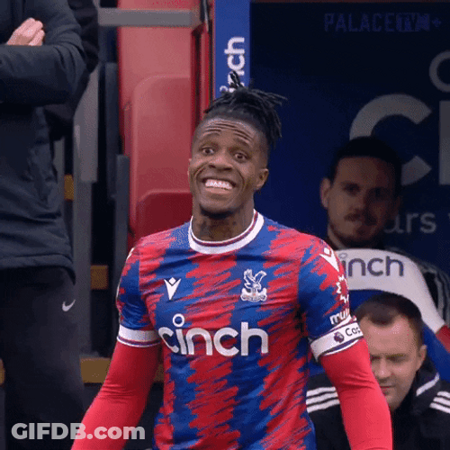 Oh Behave Wilfried Zaha GIF