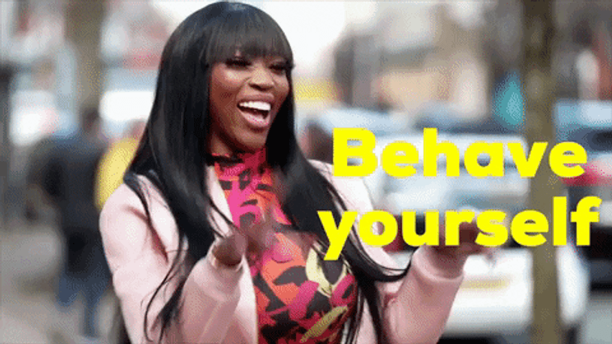 Oh Behave Yourself NeNe Leakes Real Housewives GIF