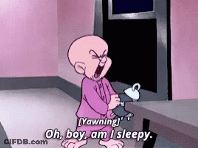 Oh Boy Am I Sleepy Elmer Fudd GIF