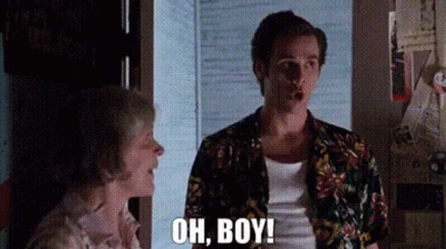 Oh Boy Funny Jim Carrey GIF