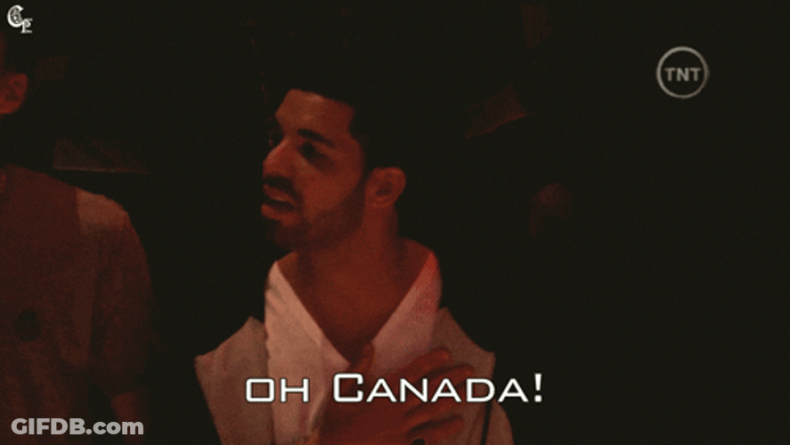 Oh Canada Day Drake All Star GIF