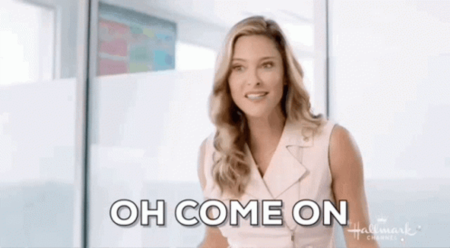 Oh Come On Jill Wagner Pearl In Paradise GIF