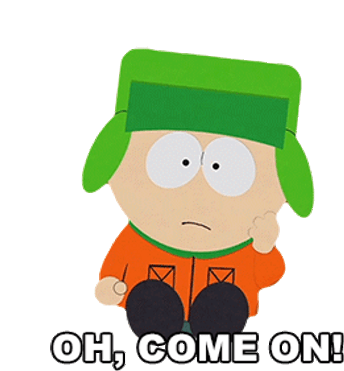 Oh Come On Kyle Broflovski Southpark GIF