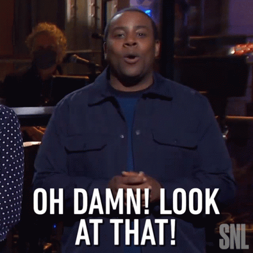 Oh Damn Kenan Thompson SNL GIF