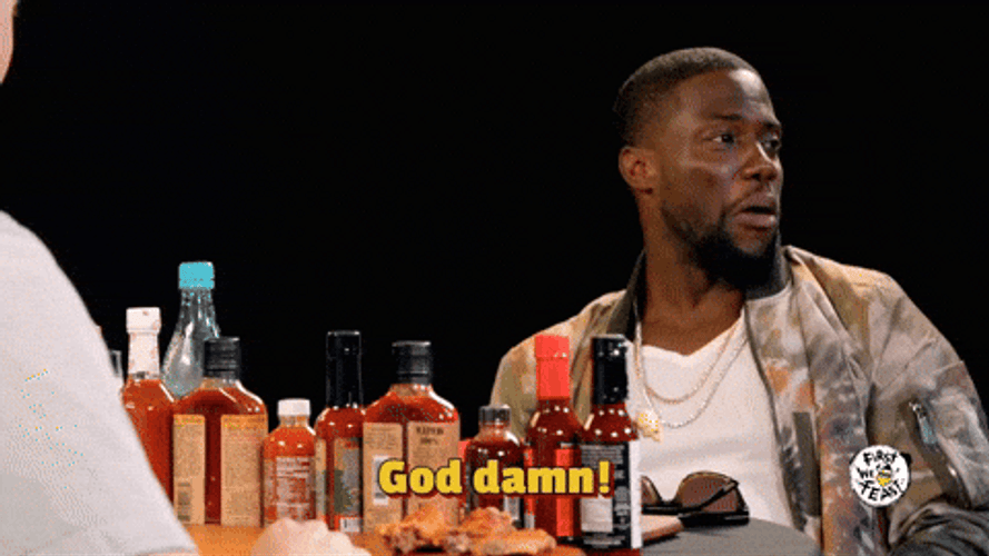 Oh Damn Man Kevin Hart GIF
