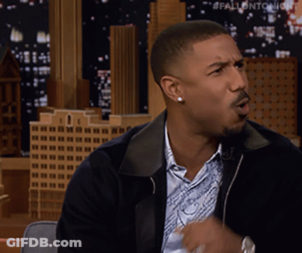 Oh Damn Michael B Jordan GIF