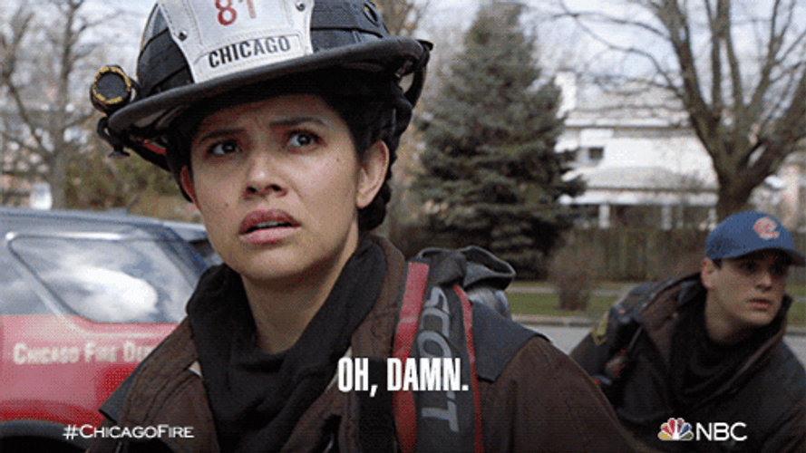 Oh Damn Stella Kidd Chicago Fire GIF