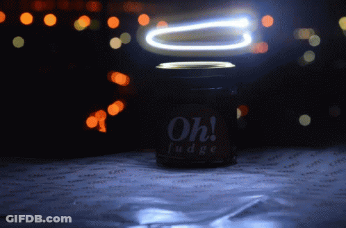 Oh Fudge Jar At Night GIF