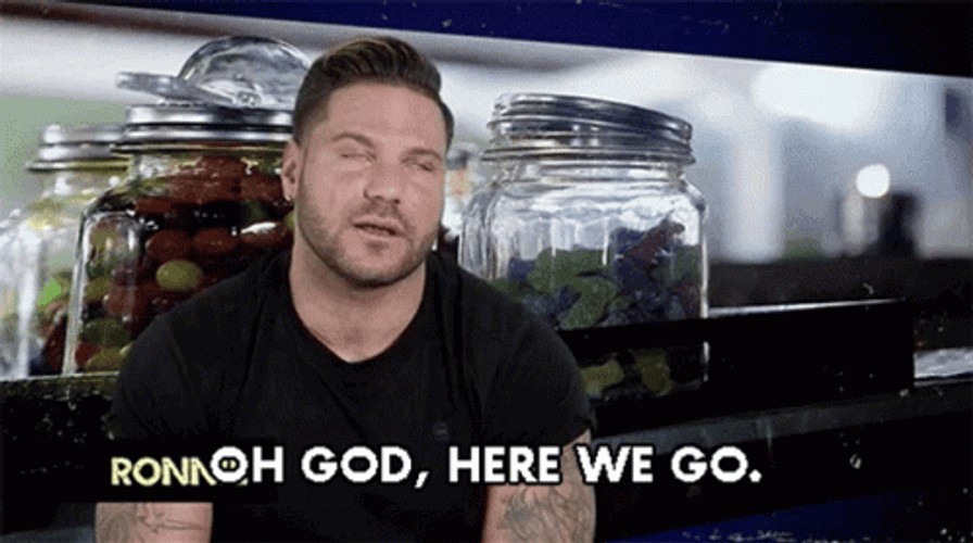 Oh God Here We Go GIF
