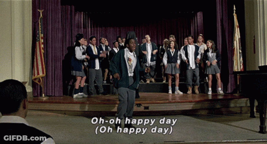 Oh Happy Day Group Celebration GIF