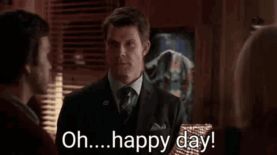 Oh Happy Day Signed Sealed Delivered GIF
