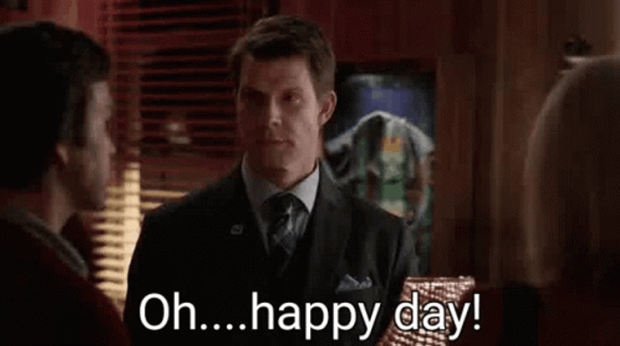 Oh Happy Day Signed Sealed Delivered GIF