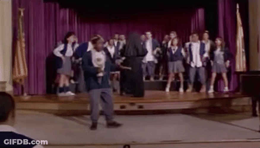 Oh Happy Day Sister Act 2 GIF