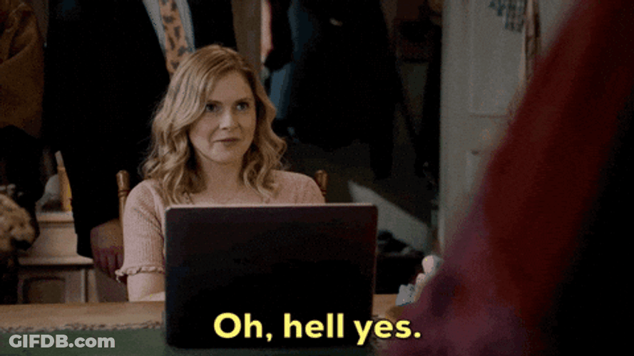 Oh Hell Excited Yes GIF