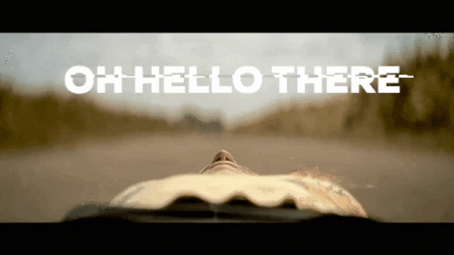 Oh Hello There Woman GIF