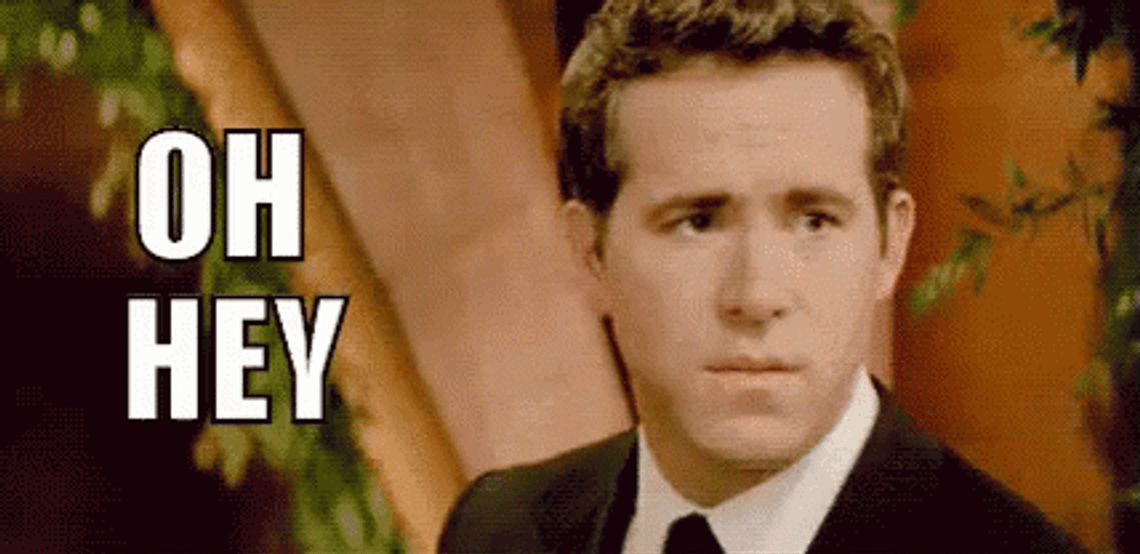 Oh Hey Ryan Reynolds GIF
