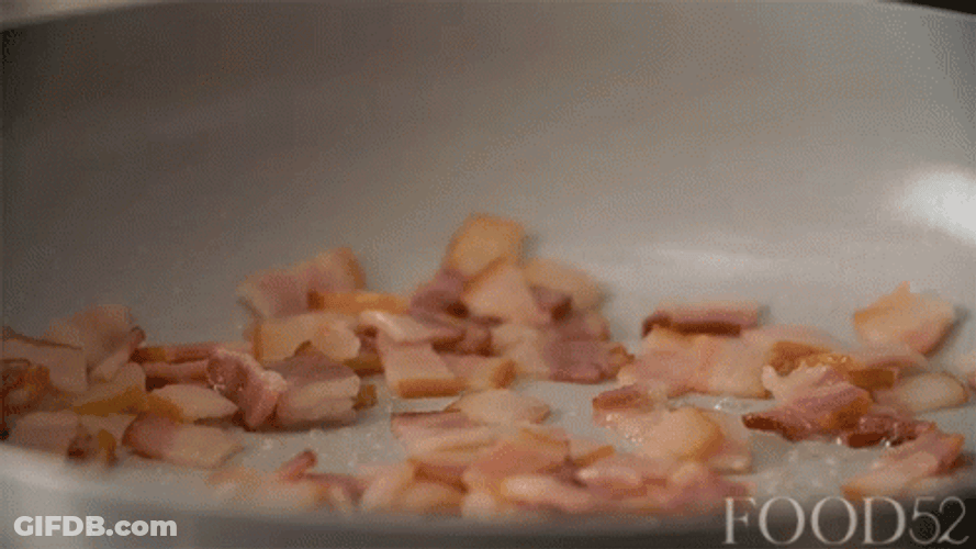 Oh Hi Bacon GIF