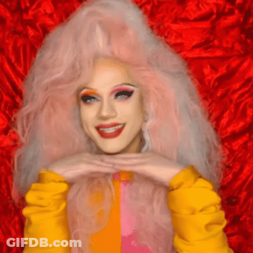 Oh Hi Drag Queen GIF