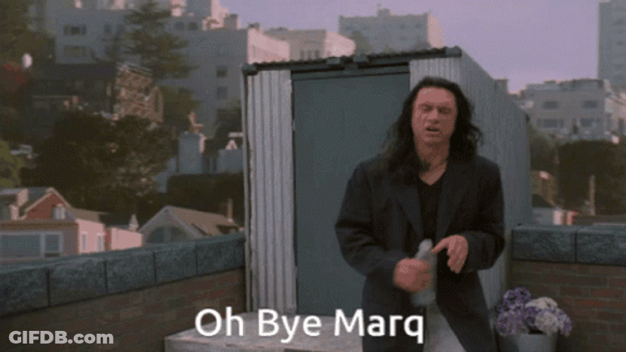 Oh Hi Mark Goodbye GIF