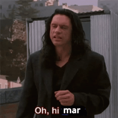 Oh Hi Mark How's Life GIF