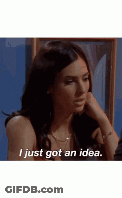 Oh Hi Mark I Just Got An Idea GIF