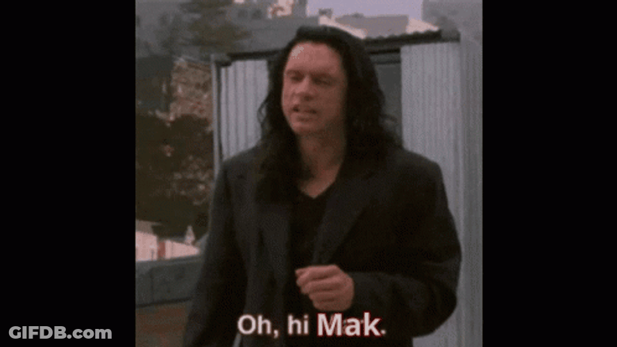 Oh Hi Mark Wazzups GIF