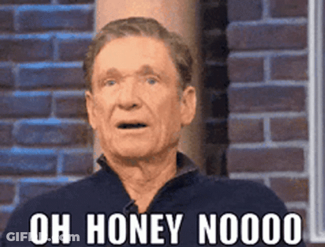 Oh Honey No Maury Face Slap GIF
