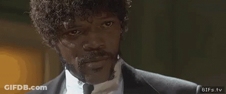 Oh I'm Sorry Did I Break Your Concentration Pulp Fiction GIF