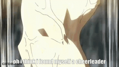 Oh I Think I Found Myself A Cheerleader Drawing GIF