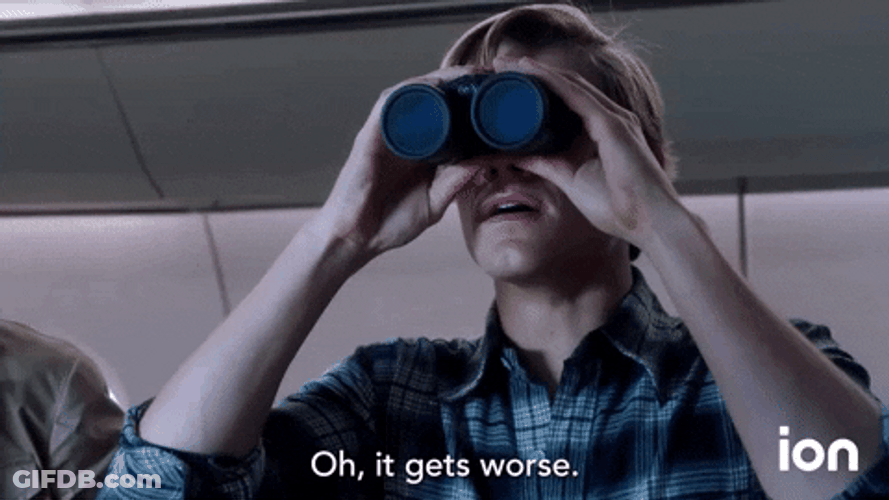 Oh It Gets Worse Spy GIF