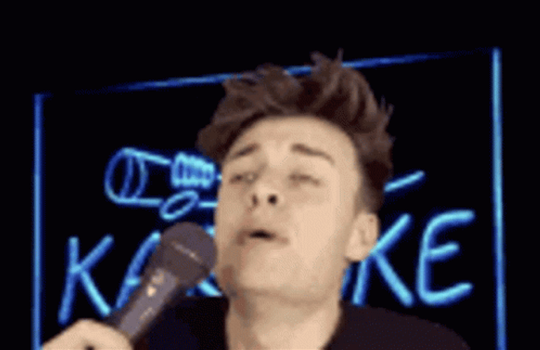 Oh It's Time For Karaoke GIF