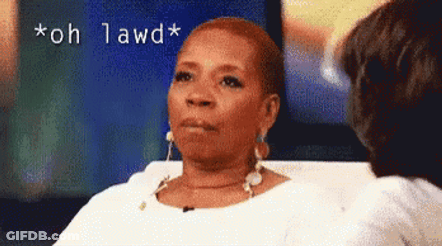 Oh Lawd Not Interested Woman GIF