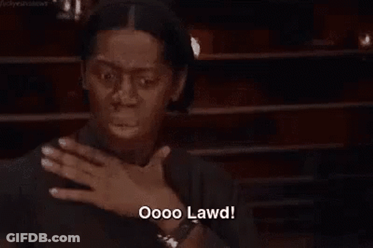 Oh Lawd Shock Man GIF
