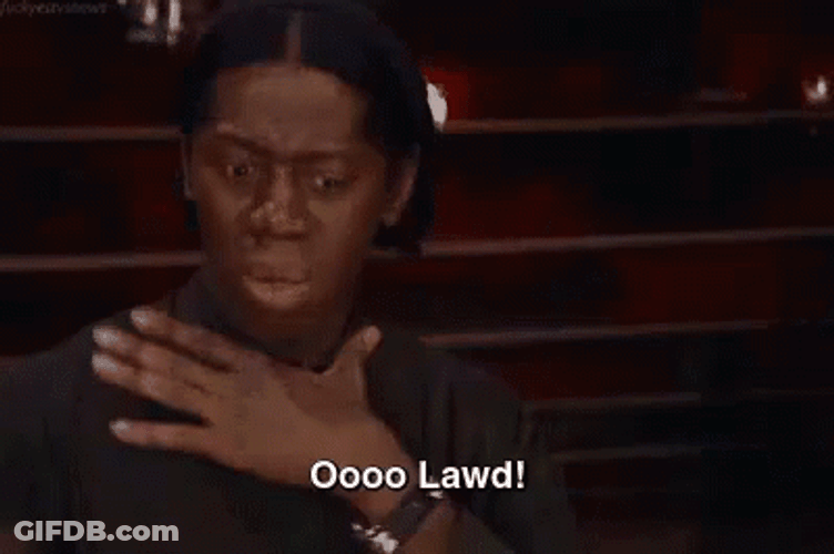 Oh Lord J. Alexander Really Shocked GIF