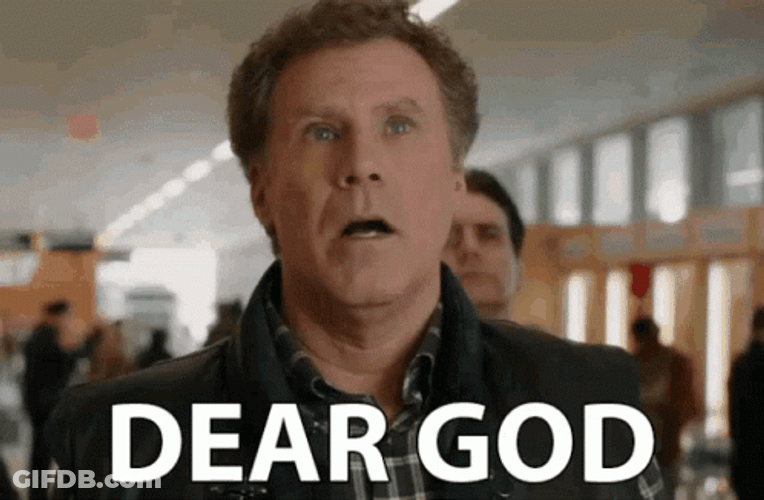 Oh Lord Will Ferrell Need Guide GIF