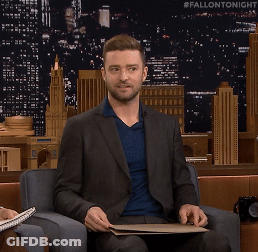 Oh Man Justin Timberlake Side Eye GIF