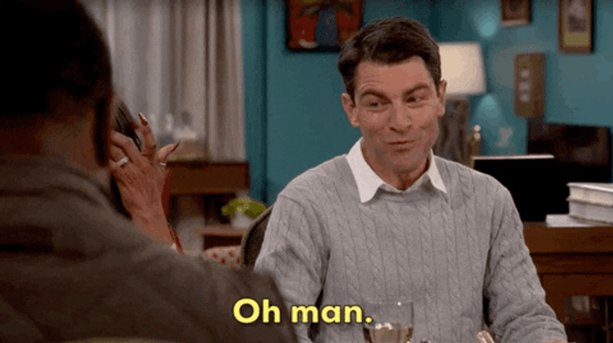 Oh Man Max Greenfield New Girl GIF