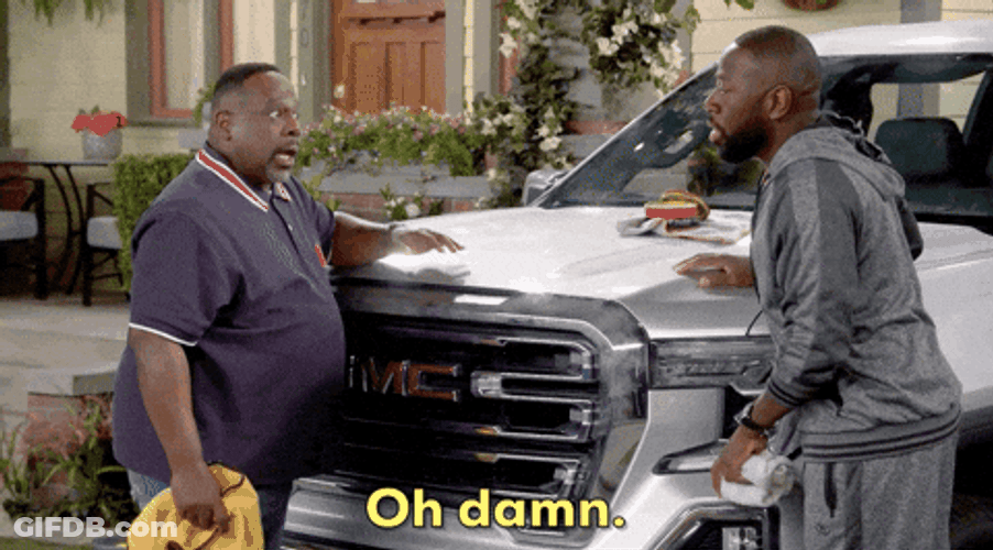 Oh Man Shocked Black Guys GIF