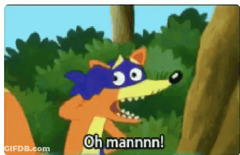 Oh Man Swiper Did Not Make It GIF