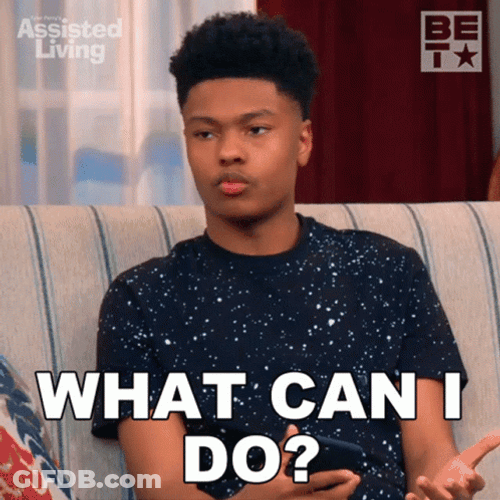 Oh Man What Can I Do GIF