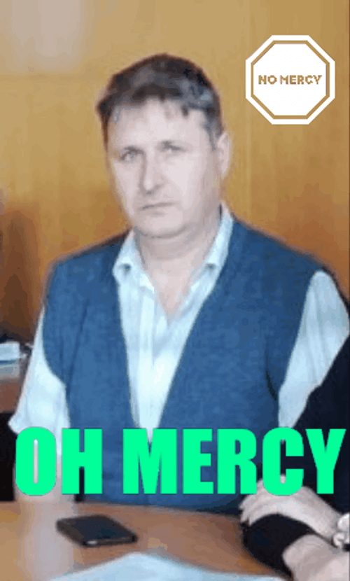 Oh Mercy To This Man GIF