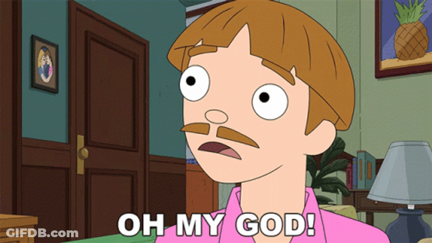 Oh My God Freddie Harper Face Palm GIF
