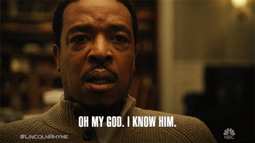 Oh My God I Know Him Russell Hornsby GIF
