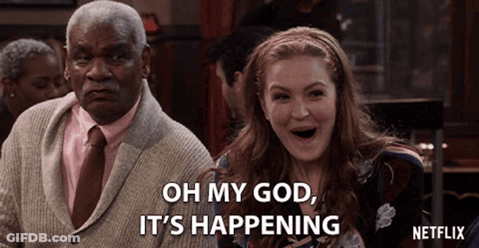 Oh My God It's Happening OMG Netflix Show GIF