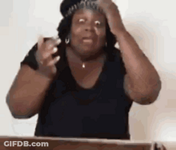 Oh My God Scary Surprise Funny Reaction GIF