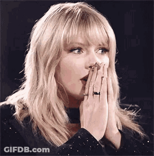 Oh My God Taylor Swift Reaction GIF