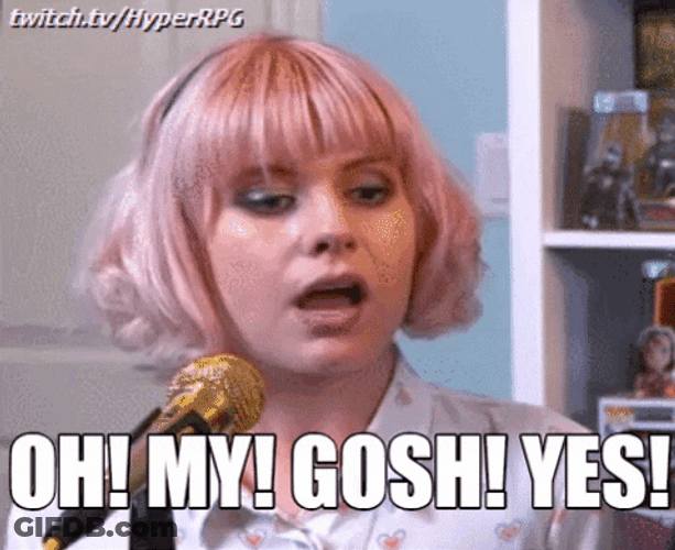 Oh My Gosh Yes Meme GIF